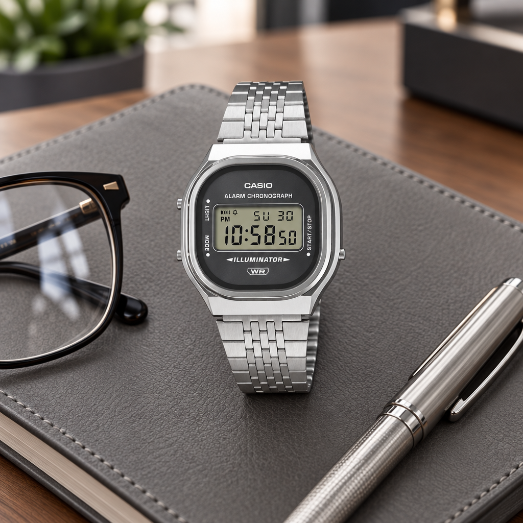 Reloj Casio Vintage A140WE-8A Plateado