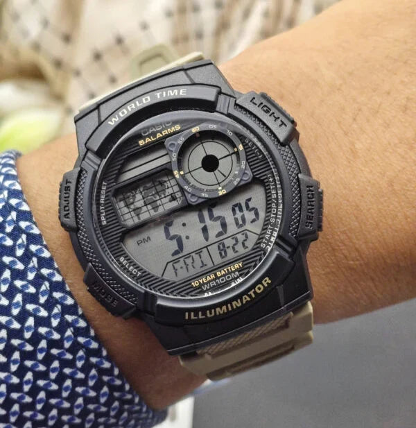 Reloj Casio AE-1000W-5AV Café