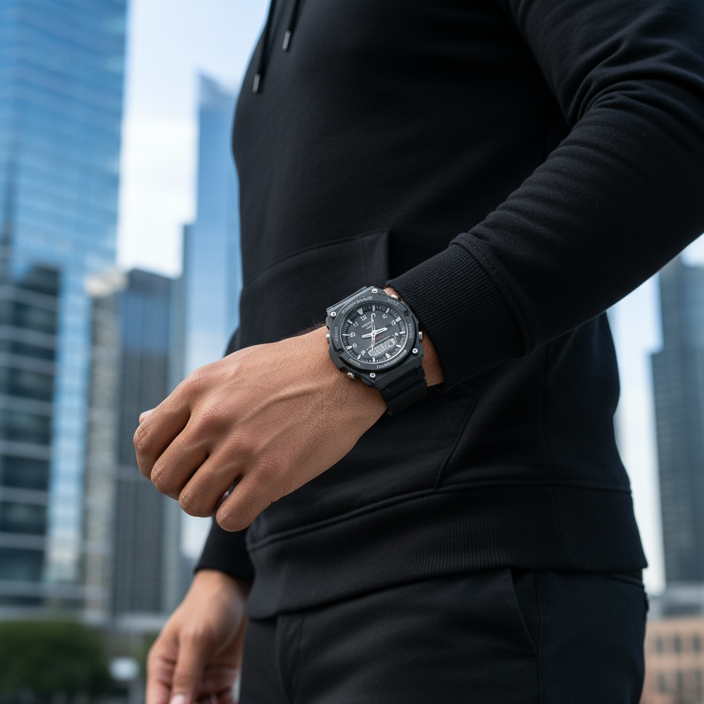 Reloj Casio AQS-820W-1AV Negro