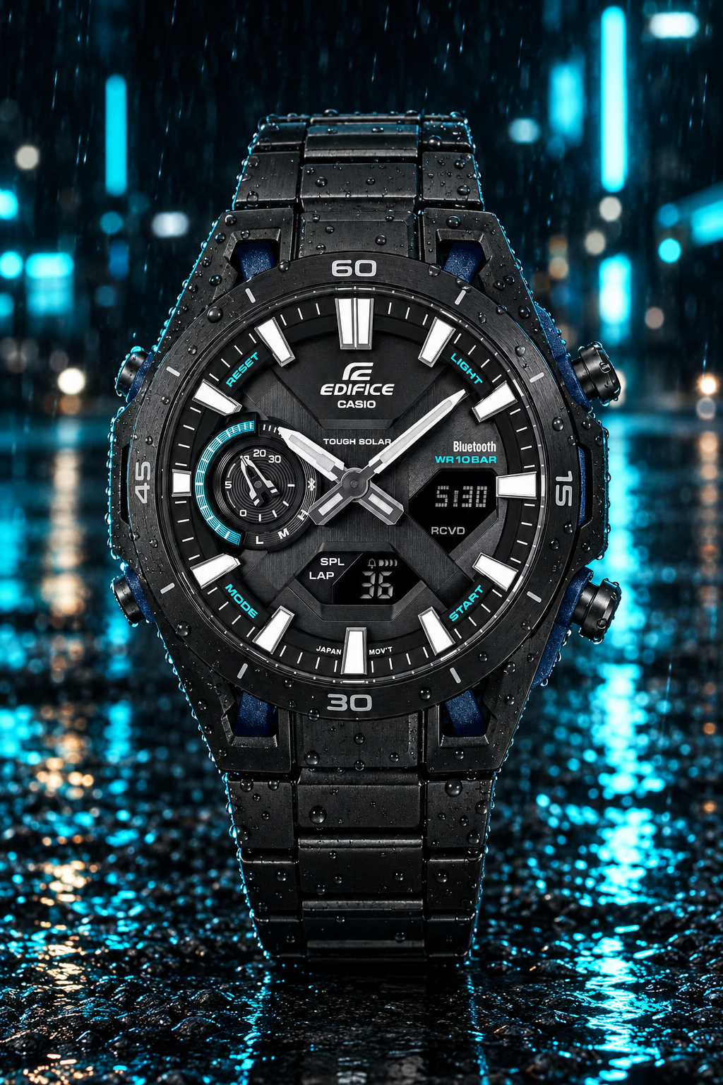 Reloj Casio Edifice ECB-2300DC-1A Negro