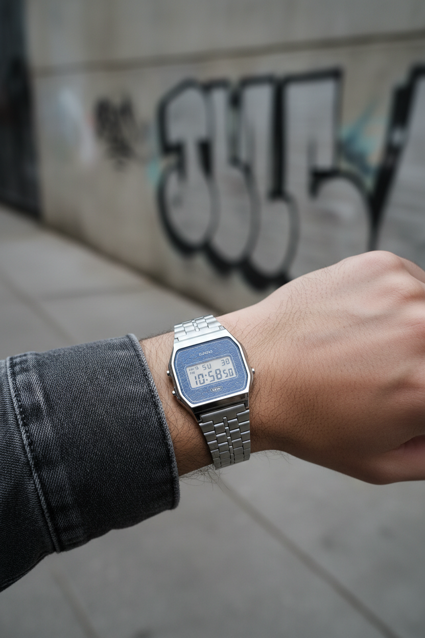 Reloj Casio Vintage A159WEVJ-2 Azul