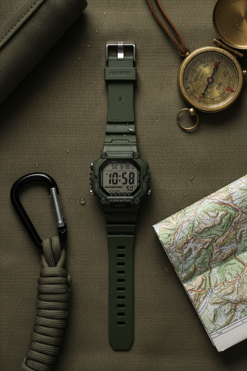 Reloj Casio AE-1600HX-3AV Verde