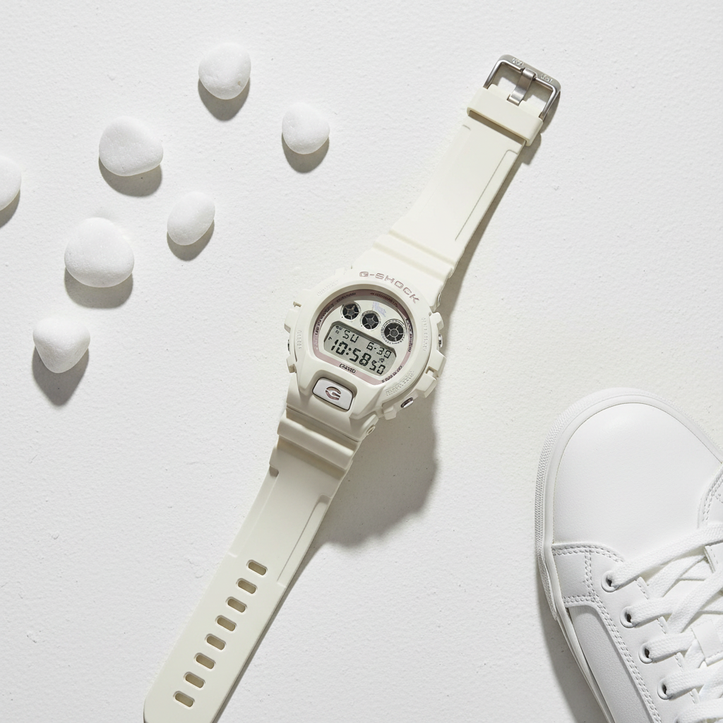 Reloj Casio G-Shock DW-6900SHB-7 Blanco