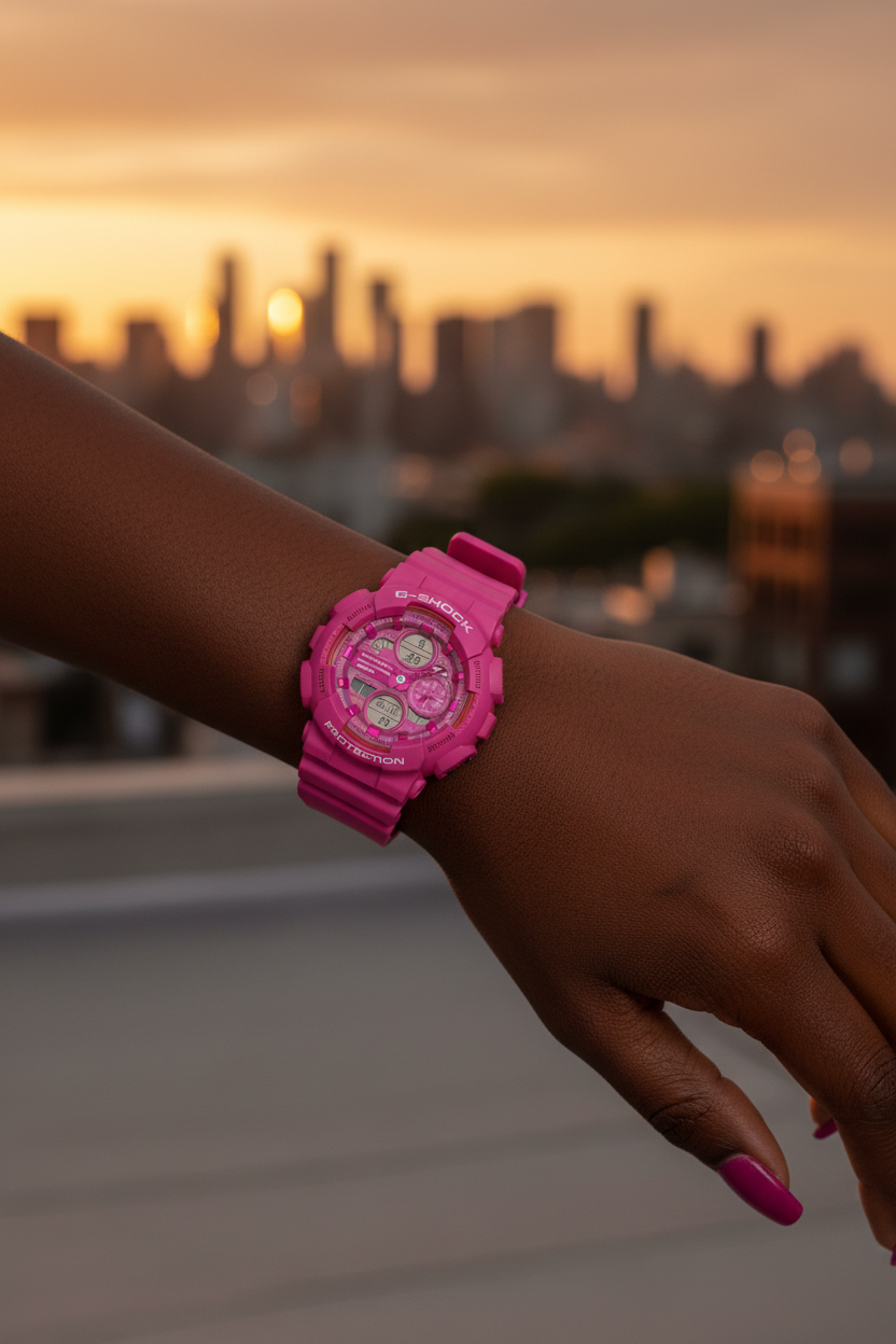 Reloj Casio G-Shock GMA-S140PP-4A Rosado