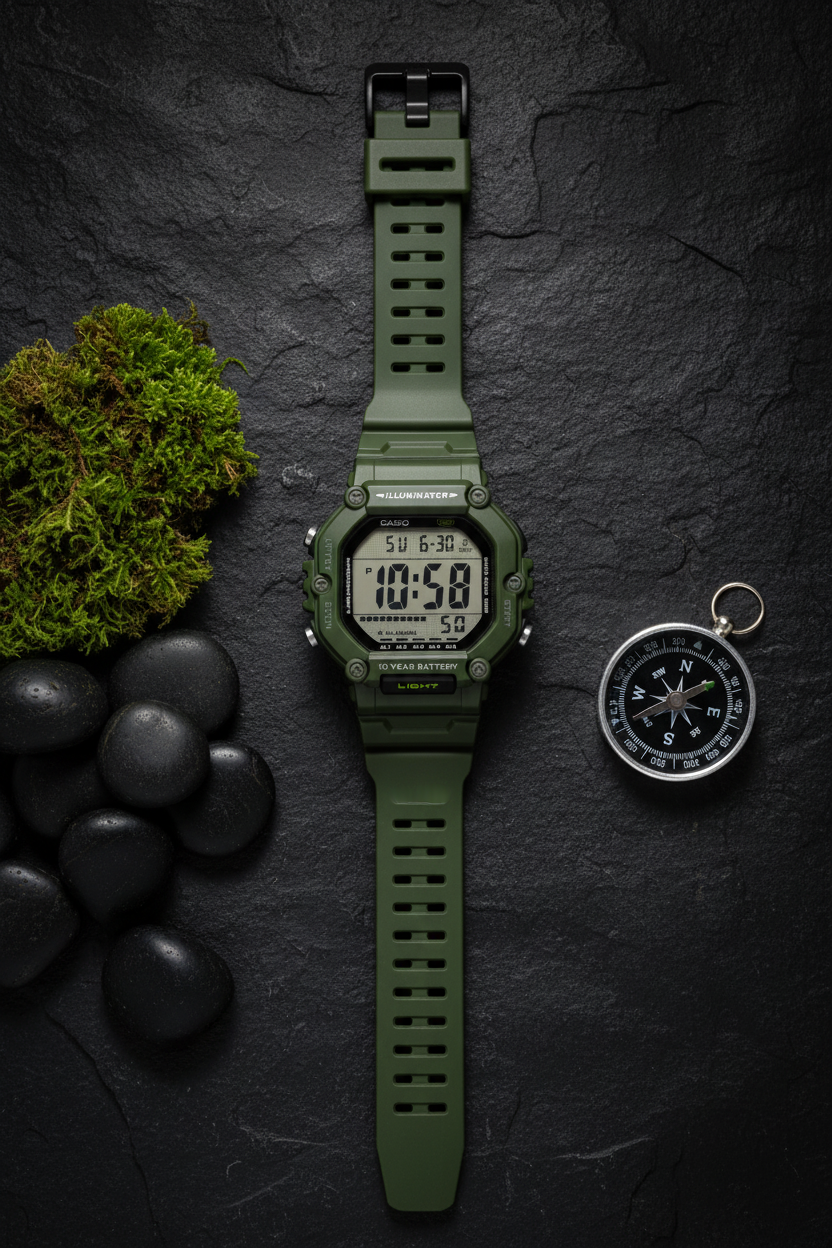 Reloj Casio AE-1600HX-3AV Verde