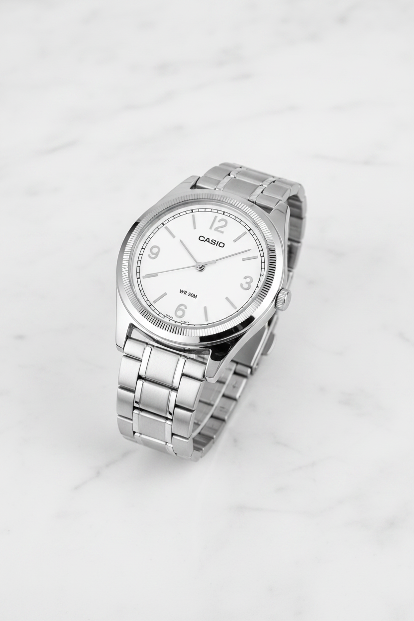 Reloj Casio MTP-B210D-7AV Blanco