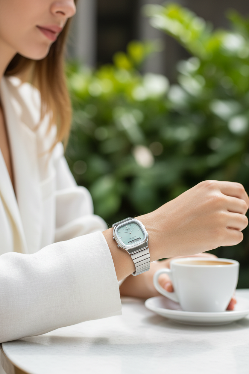 Reloj Casio Vintage AQ-240E-2A Verde