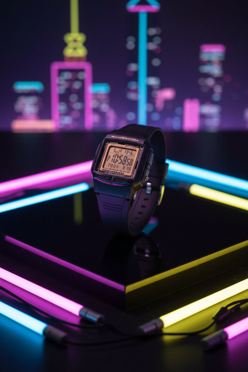 Reloj Casio Vintage DB-36-9AV Amarillo