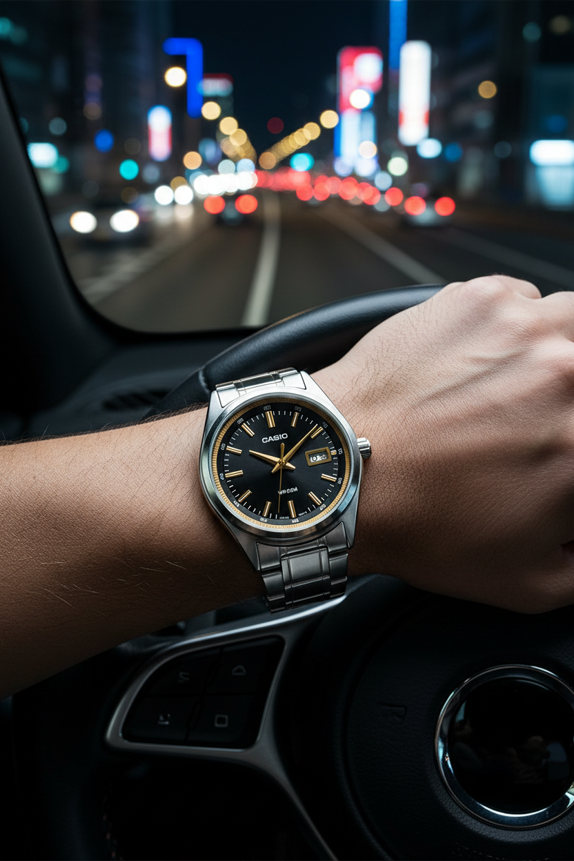 Reloj Casio MTP-B180D-1A2V Negro