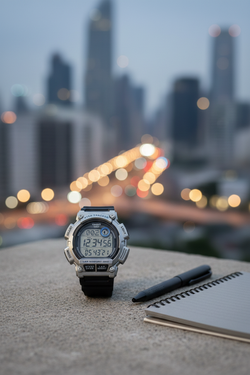 Reloj Casio WS-2100H-1A2V Gris
