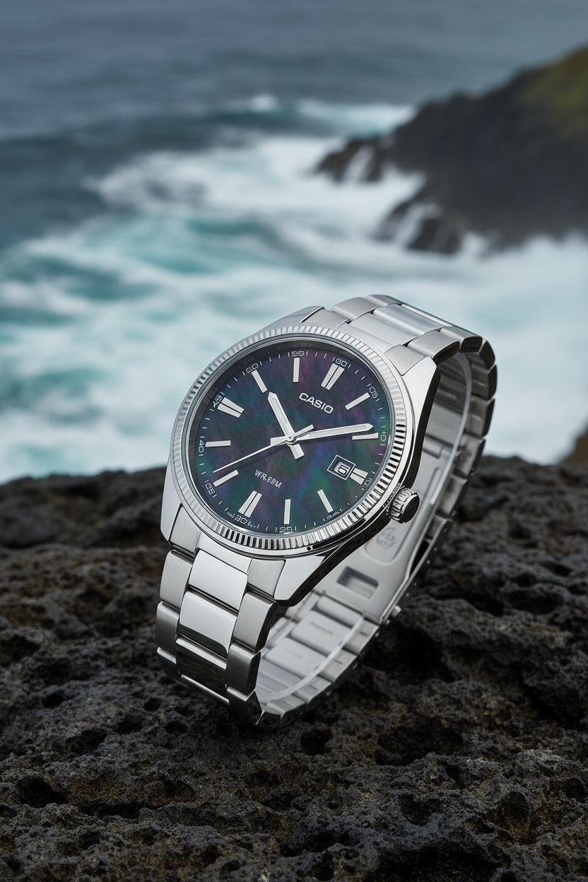 Reloj Casio MTP-1302DS-1AV Plateado