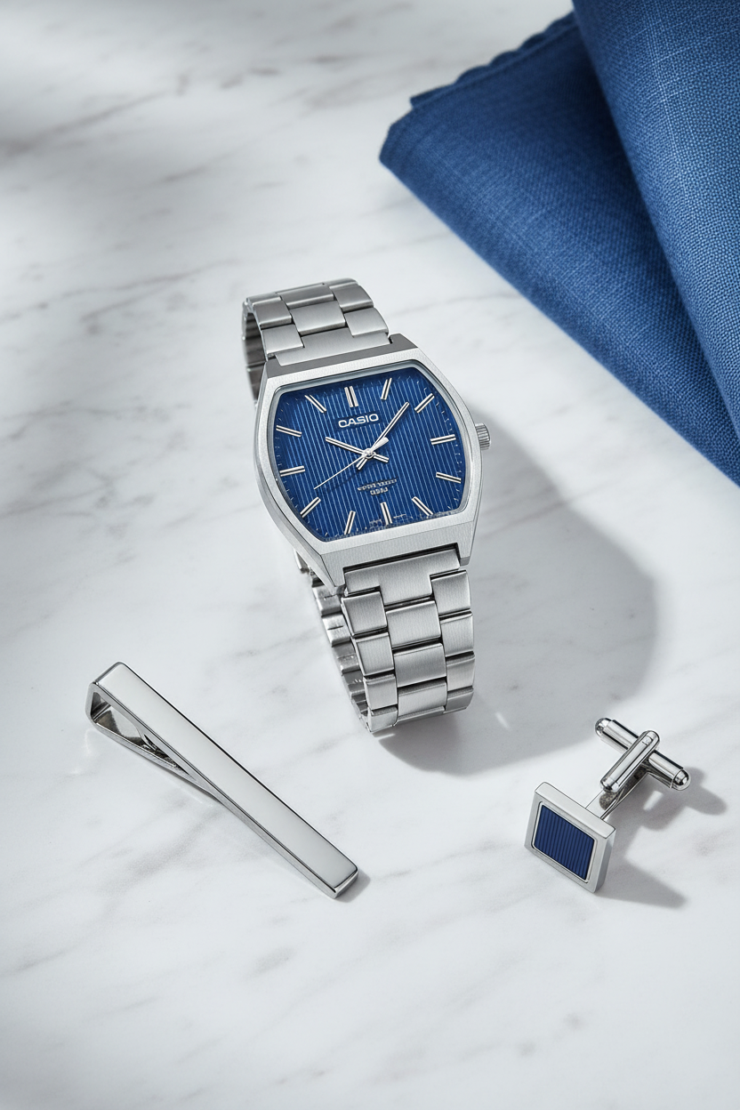 Reloj Casio MTP-B140D-2AV Azul