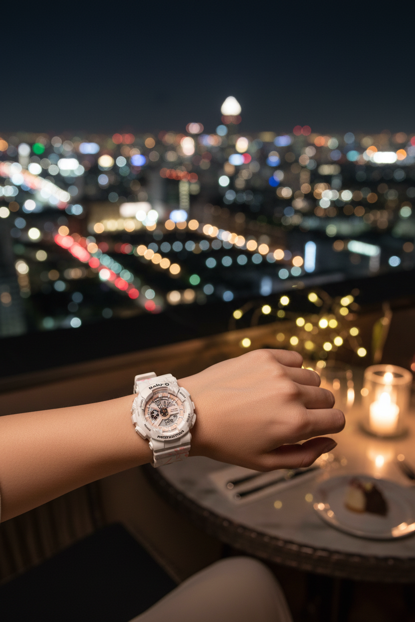 Reloj Casio Baby-G BA-110CF-7A Blanco