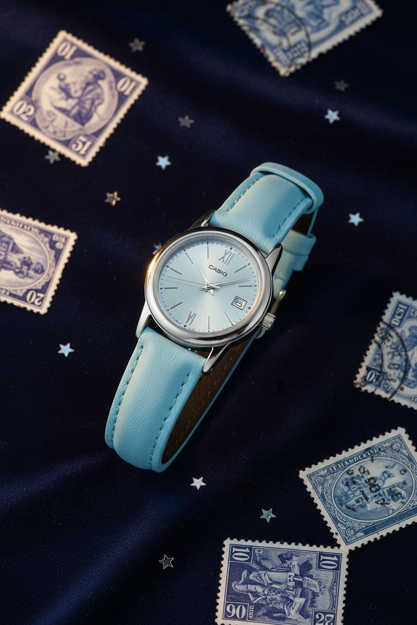Reloj Casio LTP-V002L-2B3U Azul