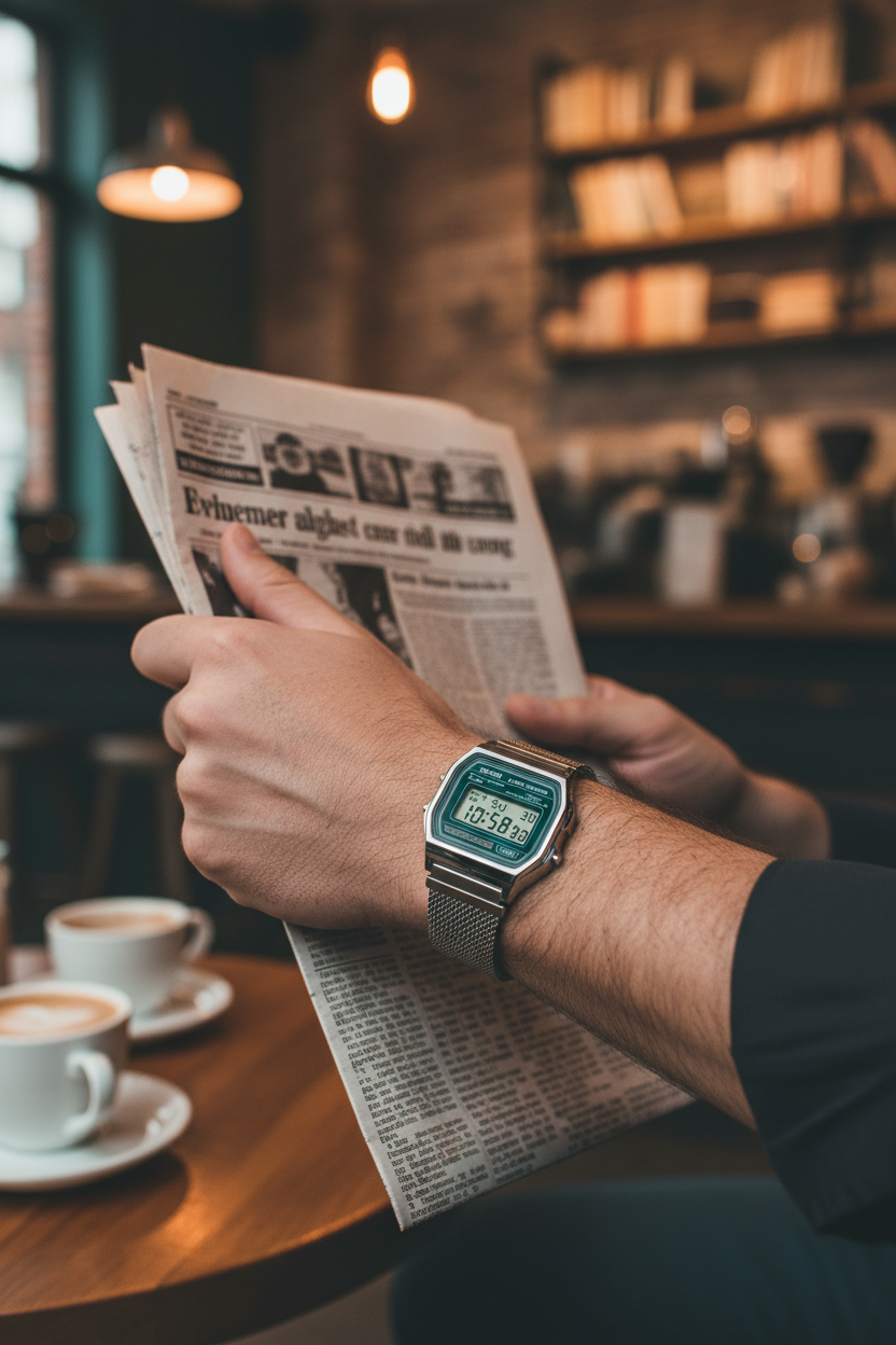 Reloj Casio Vintage A158WEM-3 Verde