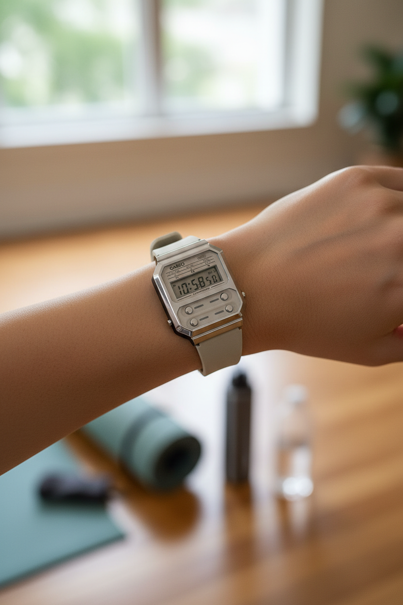 Reloj Casio Vintage A100WEF-8A Gris