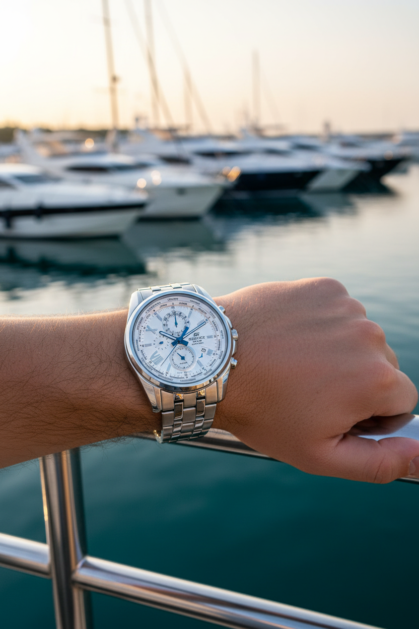 Reloj Casio Edifice EFB-301JD-7A Blanco