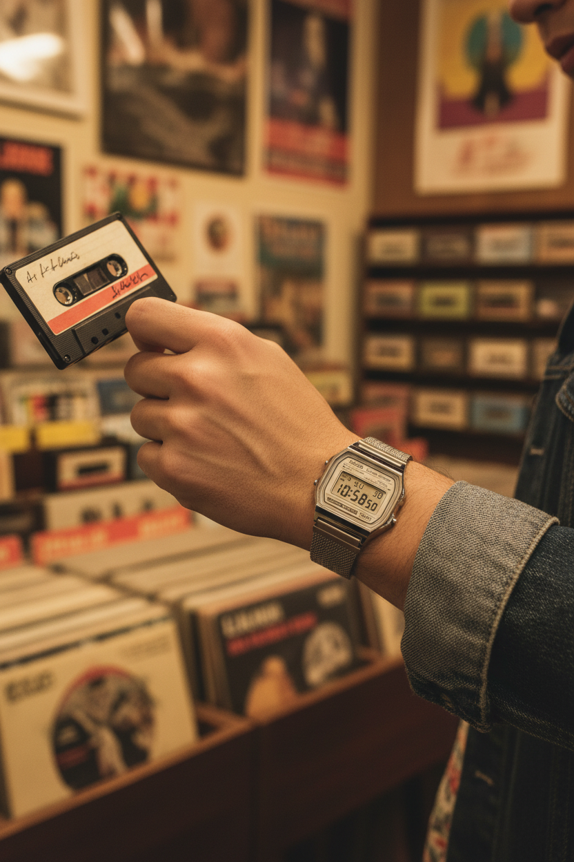 Reloj Casio Vintage A158WEM-7 Plateado