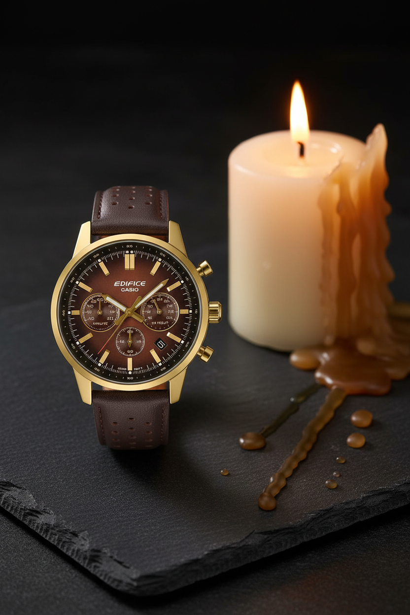 Reloj Casio Edifice EFR-575CL-5A Café