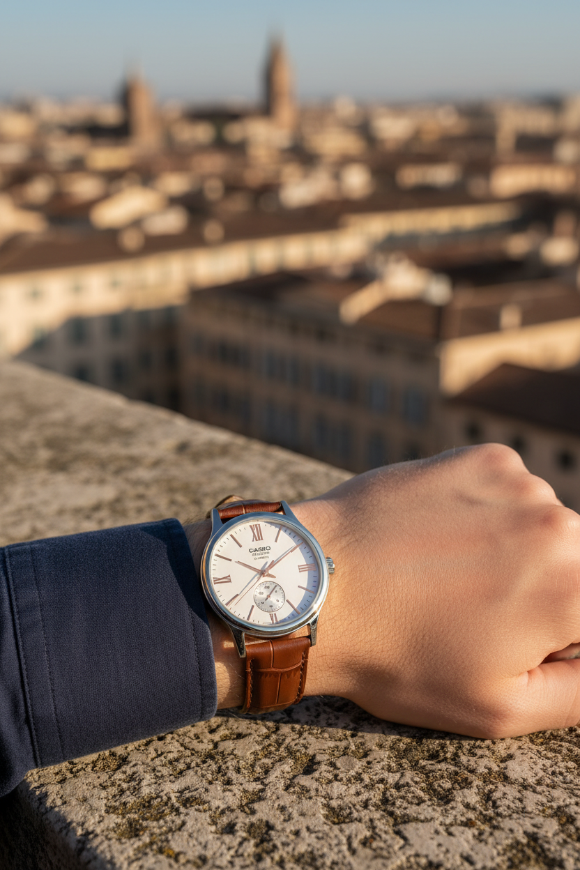 Reloj Casio BMS-100L-5AV Café