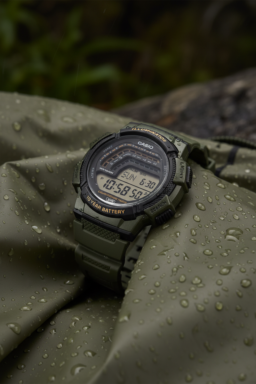 Reloj Casio WS-1800-3AV Verde