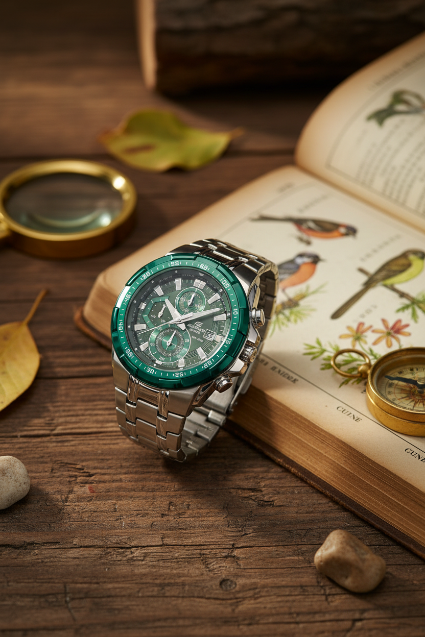 Reloj Casio Edifice EFR-539DE-3AVU Verde