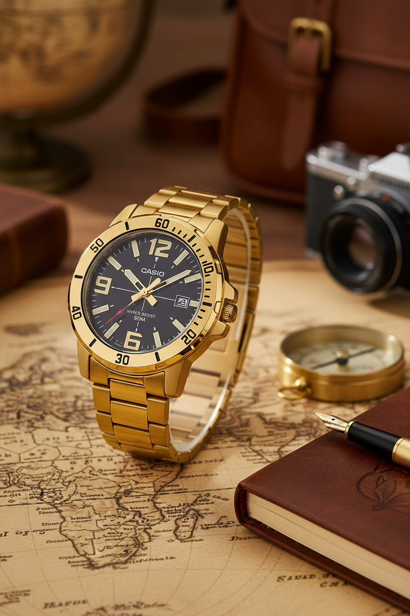 Reloj Casio MTP-VD01G-1BVU Dorado