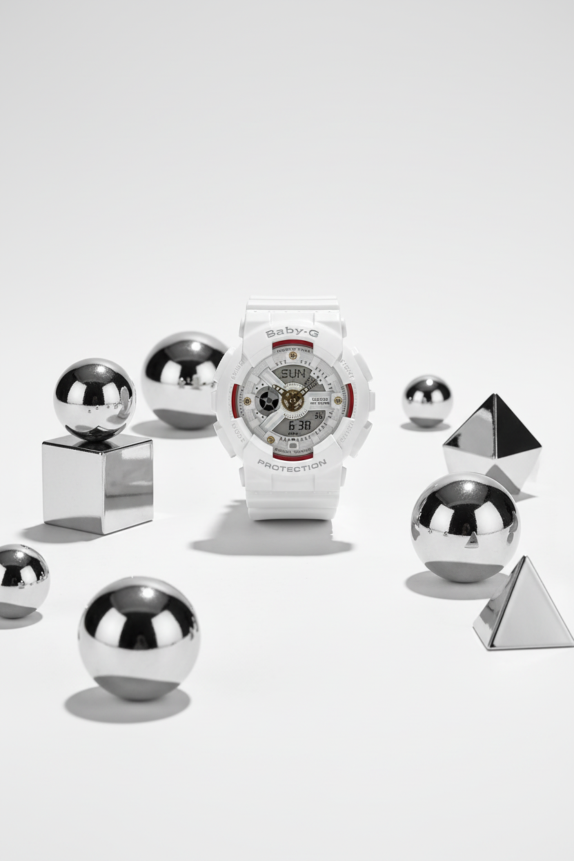 Reloj Casio Baby-G BA-110DDR-7A Blanco
