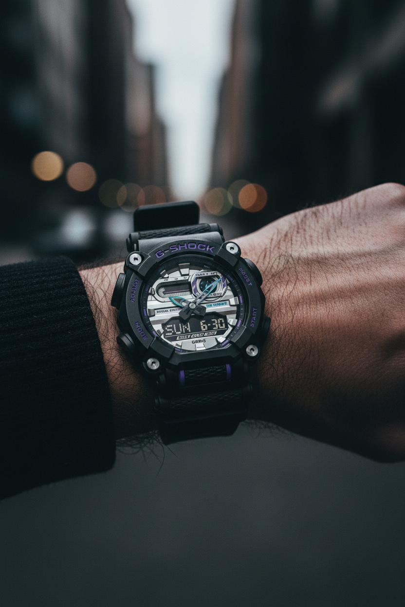 Reloj Casio G-Shock GA-900AS-1A Gris