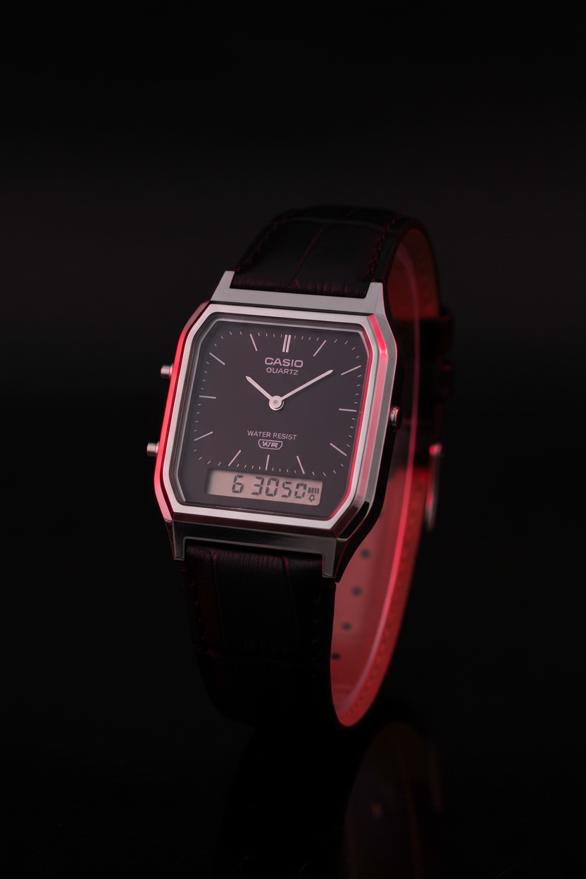 Reloj Casio Vintage AQ-230EL-1A Negro