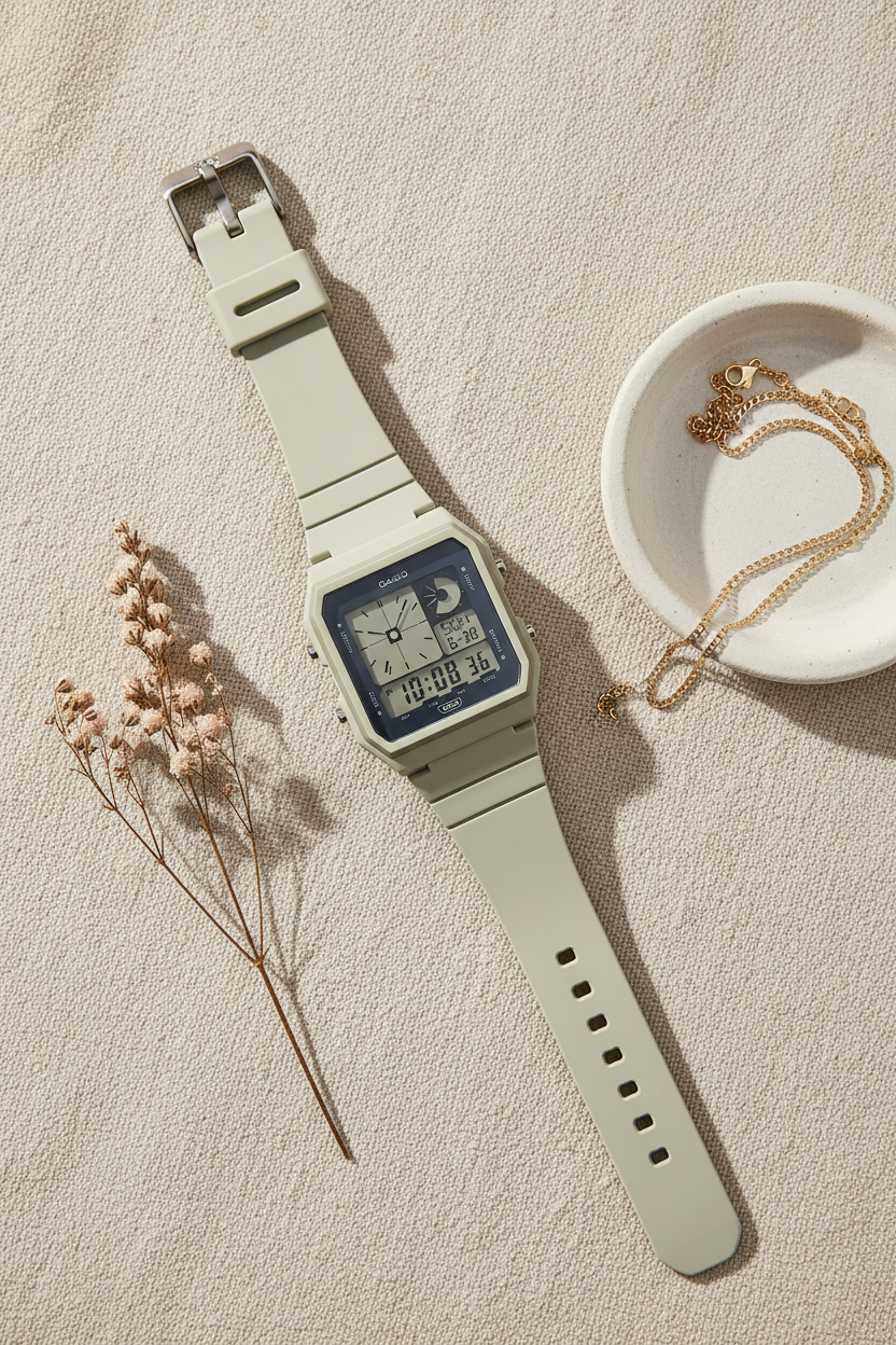 Reloj Casio LF-20W-8A Blanco