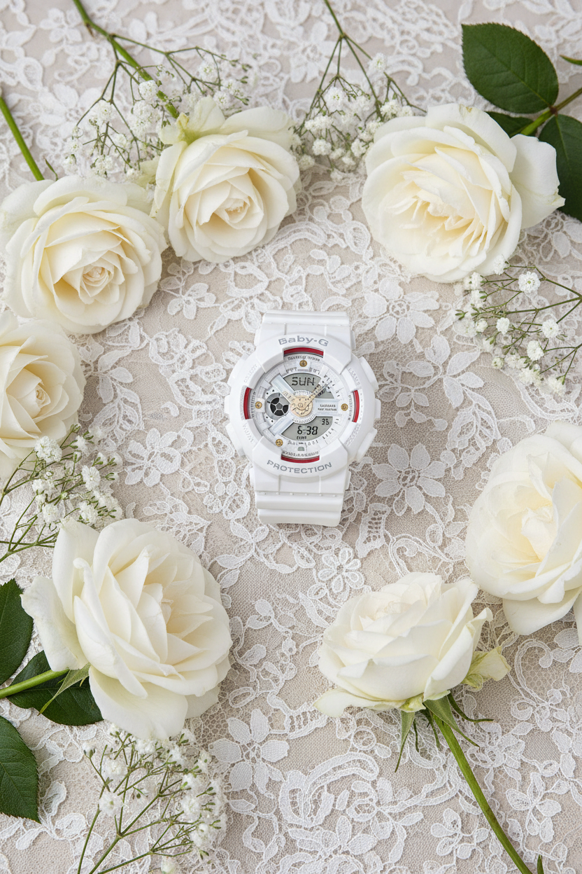 Reloj Casio Baby-G BA-110DDR-7A Blanco