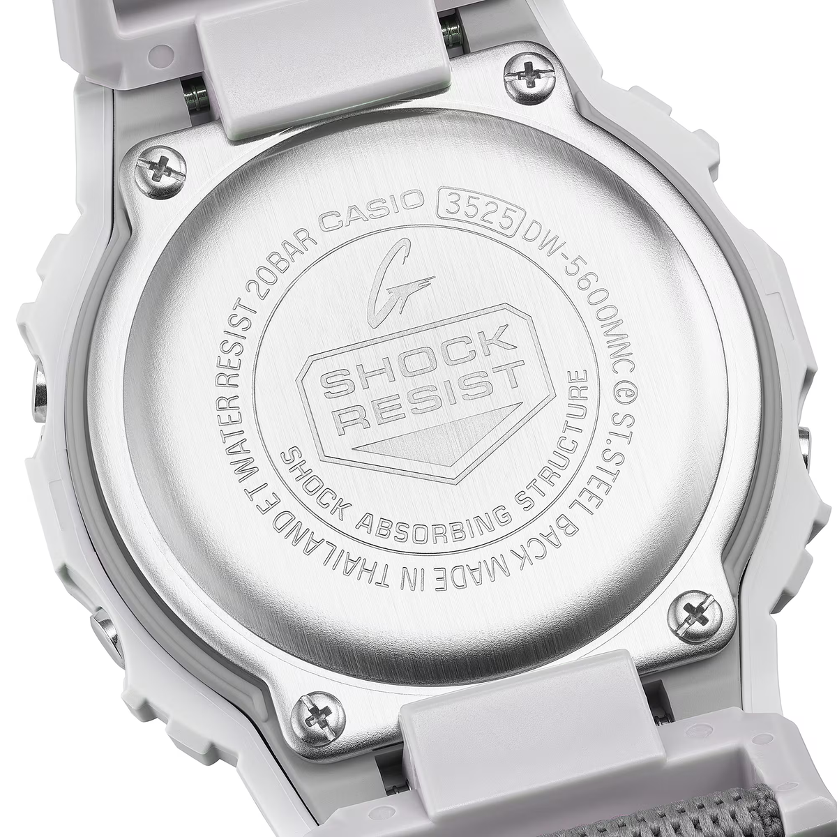 Reloj Casio G-Shock DW-5600MNC-7A8 Blanco