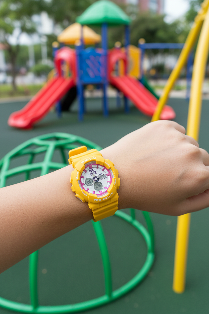 Reloj Casio Baby-G BA-120-9B Amarillo