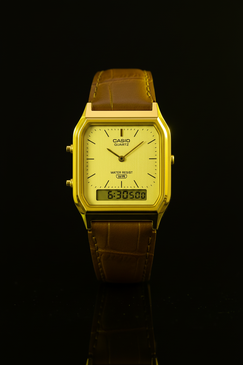 Reloj Casio Vintage AQ-230EGL-9A Amarillo