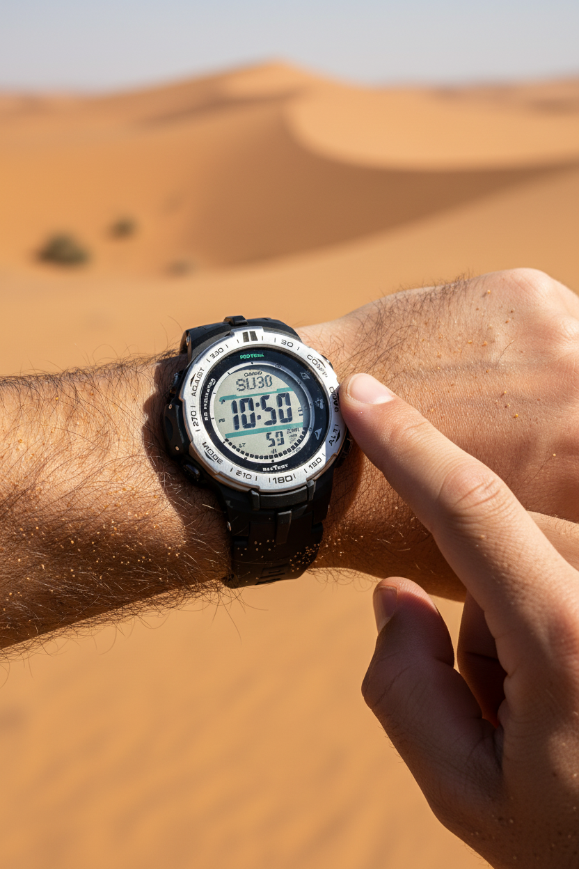 Reloj Casio Pro Trek PRW-3100-1 Negro