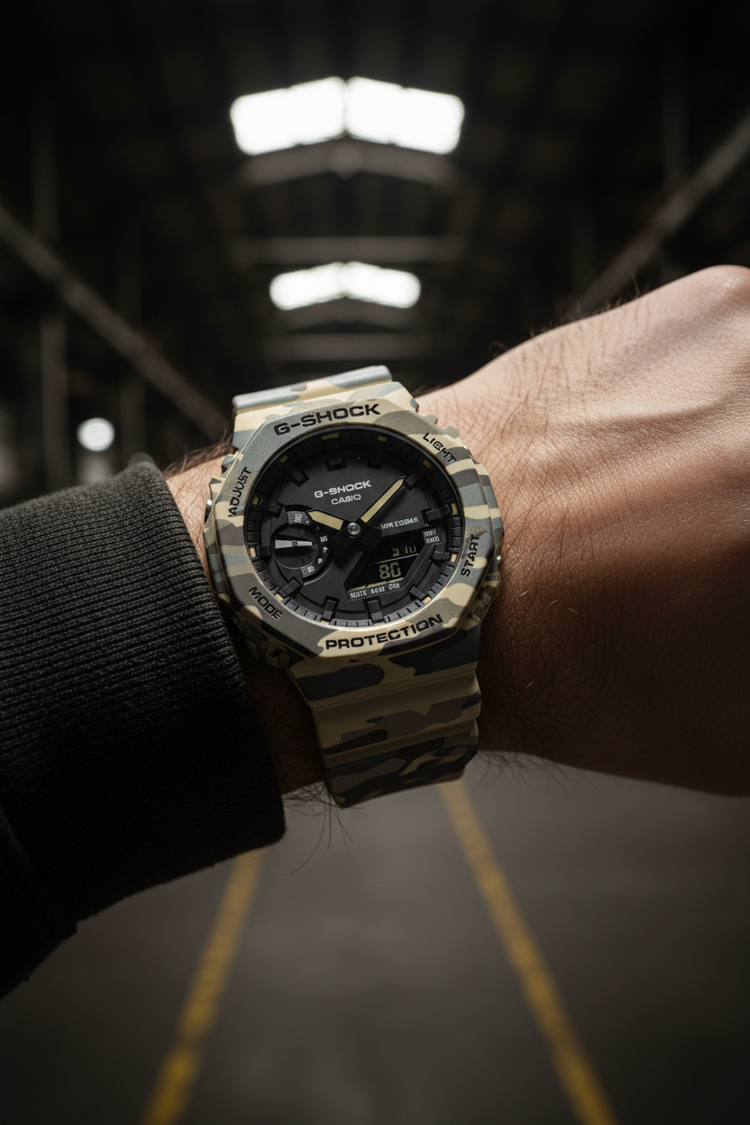 Reloj Casio G-Shock GA-2100CM-5A Negro