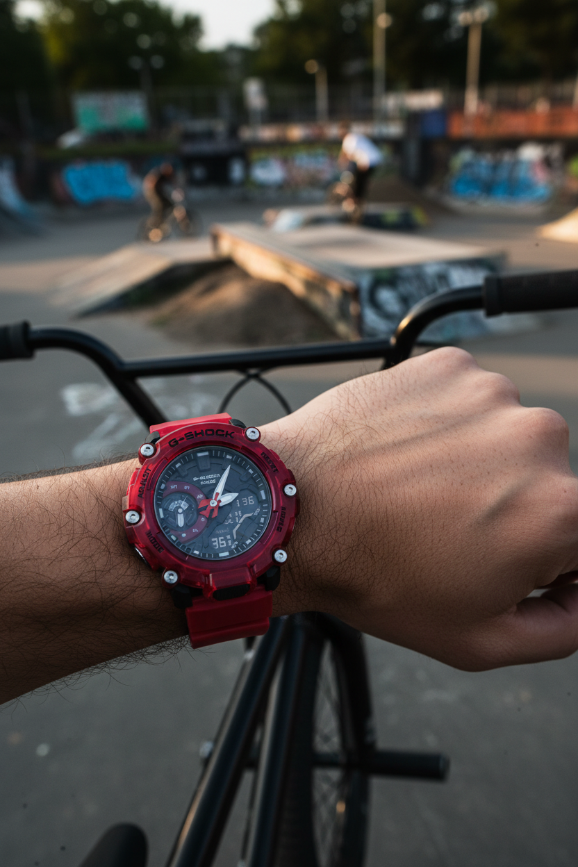 Reloj Casio G-Shock GA-2200SKL-4A Rojo