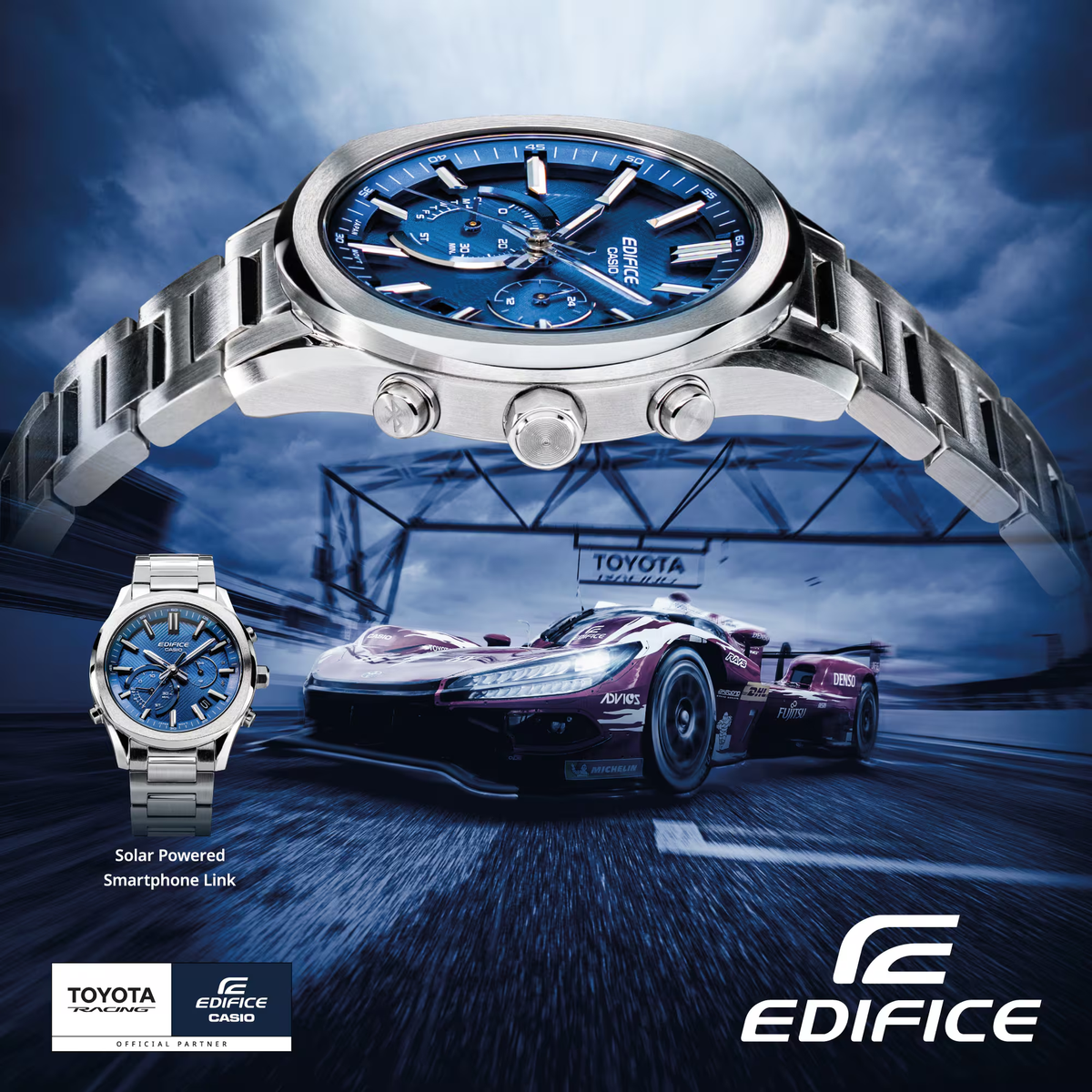 Reloj Casio Edifice EQB-1300D-2A Azul