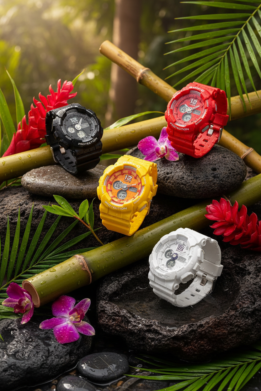 Reloj Casio Baby-G BA-120-9B Amarillo