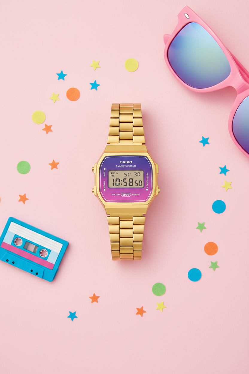 Reloj Casio Vintage A168WERG-2A Dorado