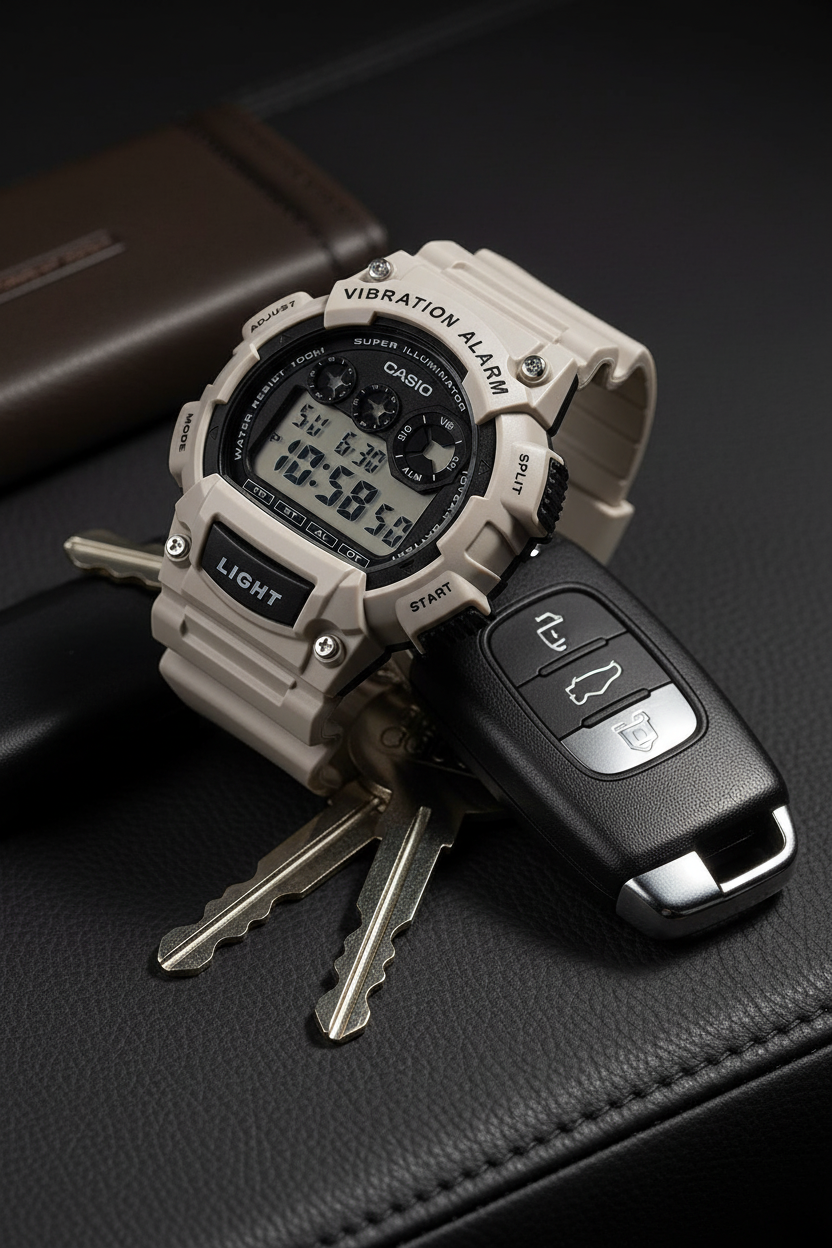 Reloj Casio W-735H-8A2V Gris