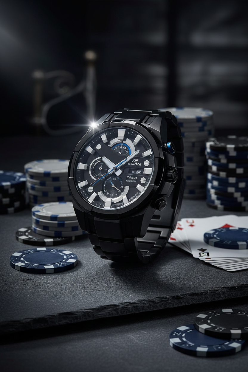 Reloj Casio Edifice EFR-540BK-1AVU Negro