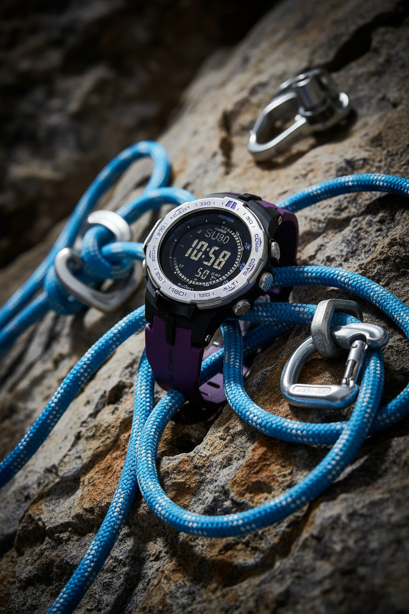 Reloj Casio Pro Trek PRW-3100-6 Morado