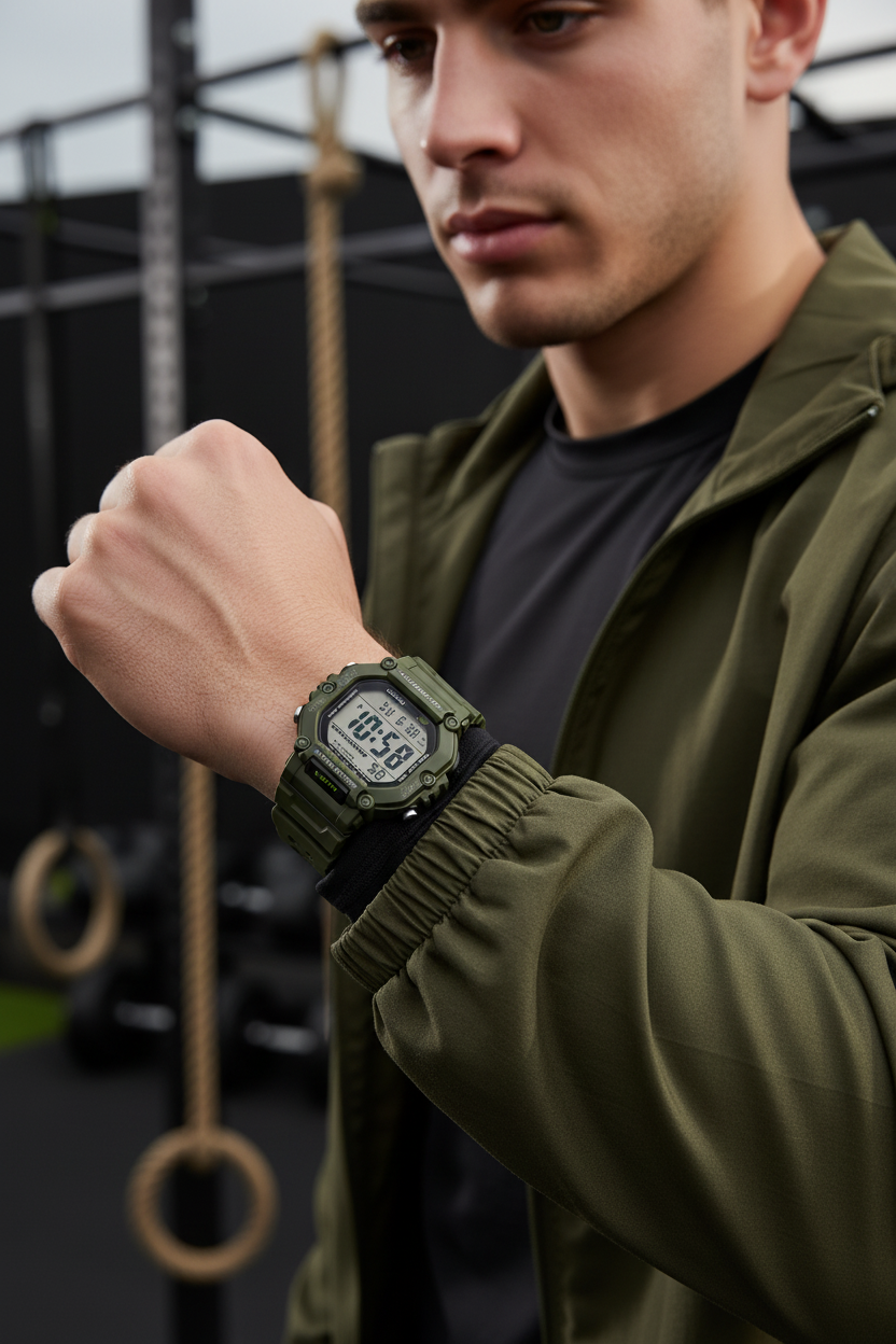 Reloj Casio AE-1600HX-3AV Verde