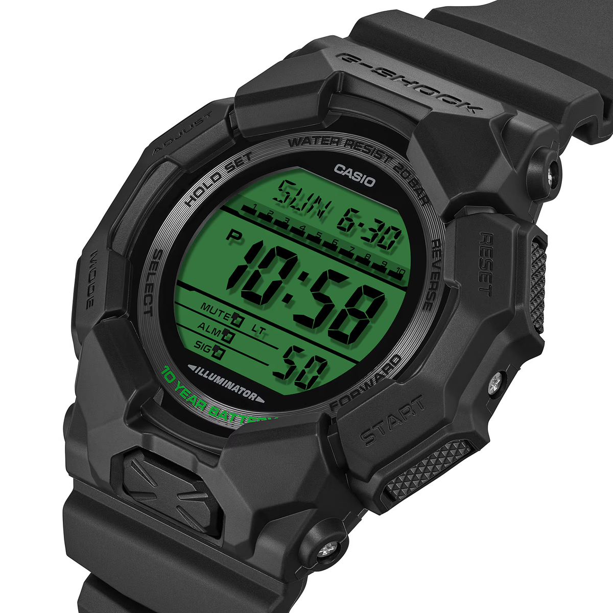 Reloj Casio G-Shock GD-010BEG-1 Negro
