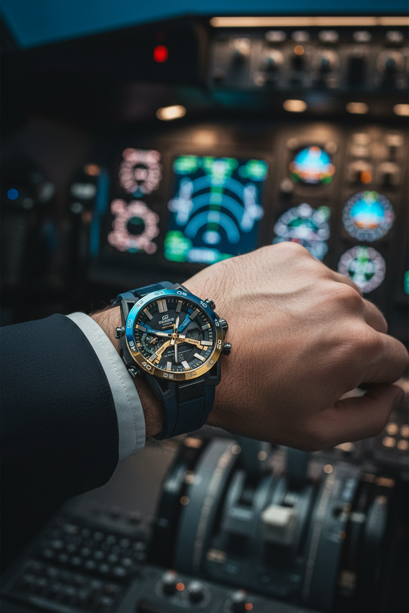 Reloj Casio Edifice ECB-2000NP-1A Azul