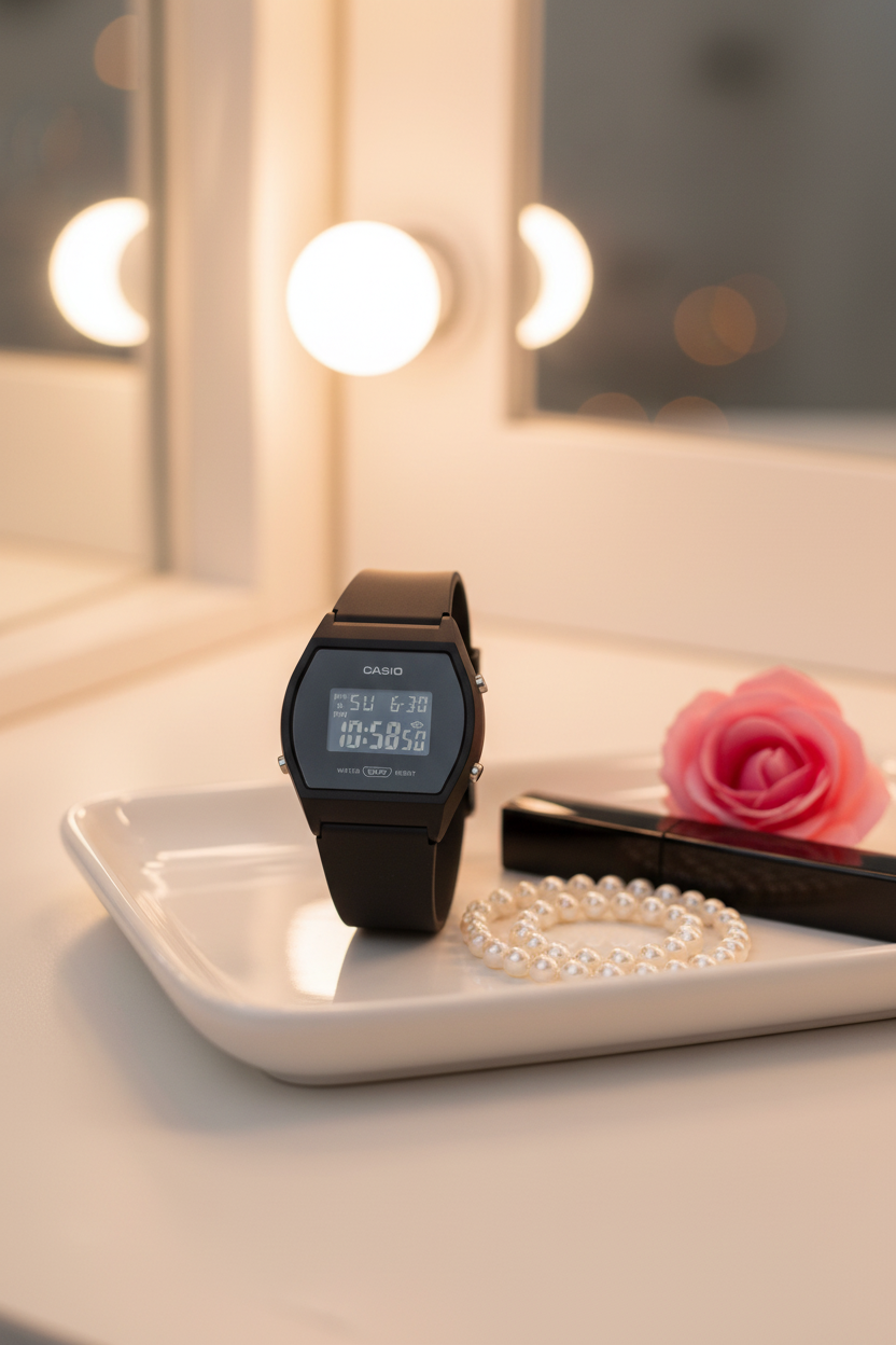 Reloj Casio LW-204-1B Negro