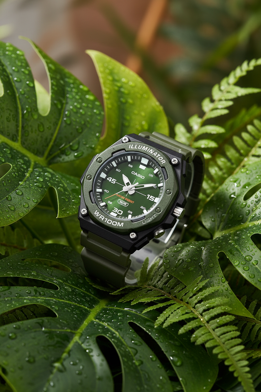 Reloj Casio MW-620H-3AV Verde