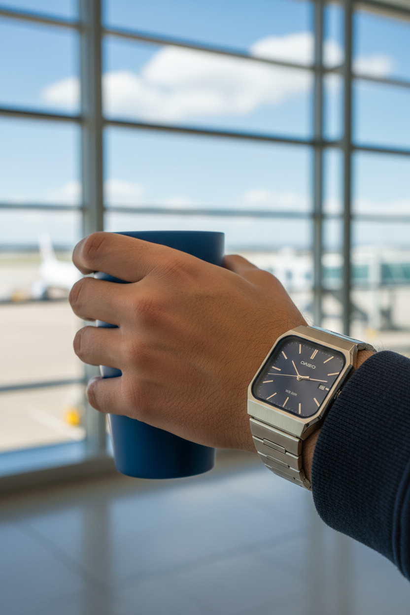 Reloj Casio MTP-B185D-2A1V Azul